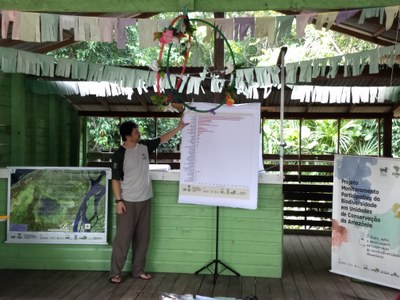 IPÊ hosts Participatory Biodiversity Monitoring cycle event in the Itatupã-Baquiá RDS