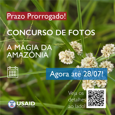 Prazo Prorrogado! USAID convida parceiros a destacar em fotos iniciativas de conservação da Amazônia