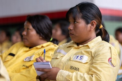 Indígenas Apinajés formam a segunda brigada voluntária totalmente feminina